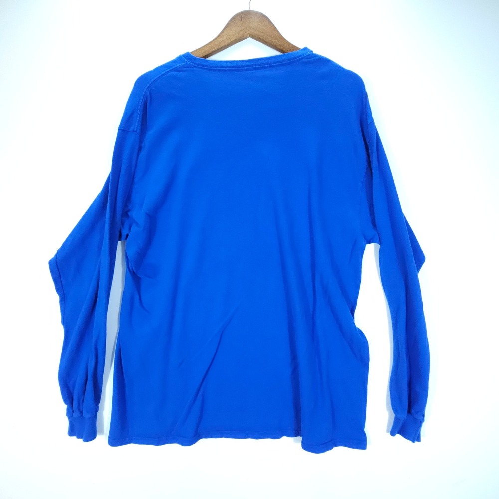 Streetwear Chicago Cubs 2016 World Series Champions Long Sleeve Mens XL Blue Tee - Picture 2 of 9